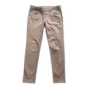 Loft The Modern Skinny Jeans in Taupe Size 8 Minimal Preppy